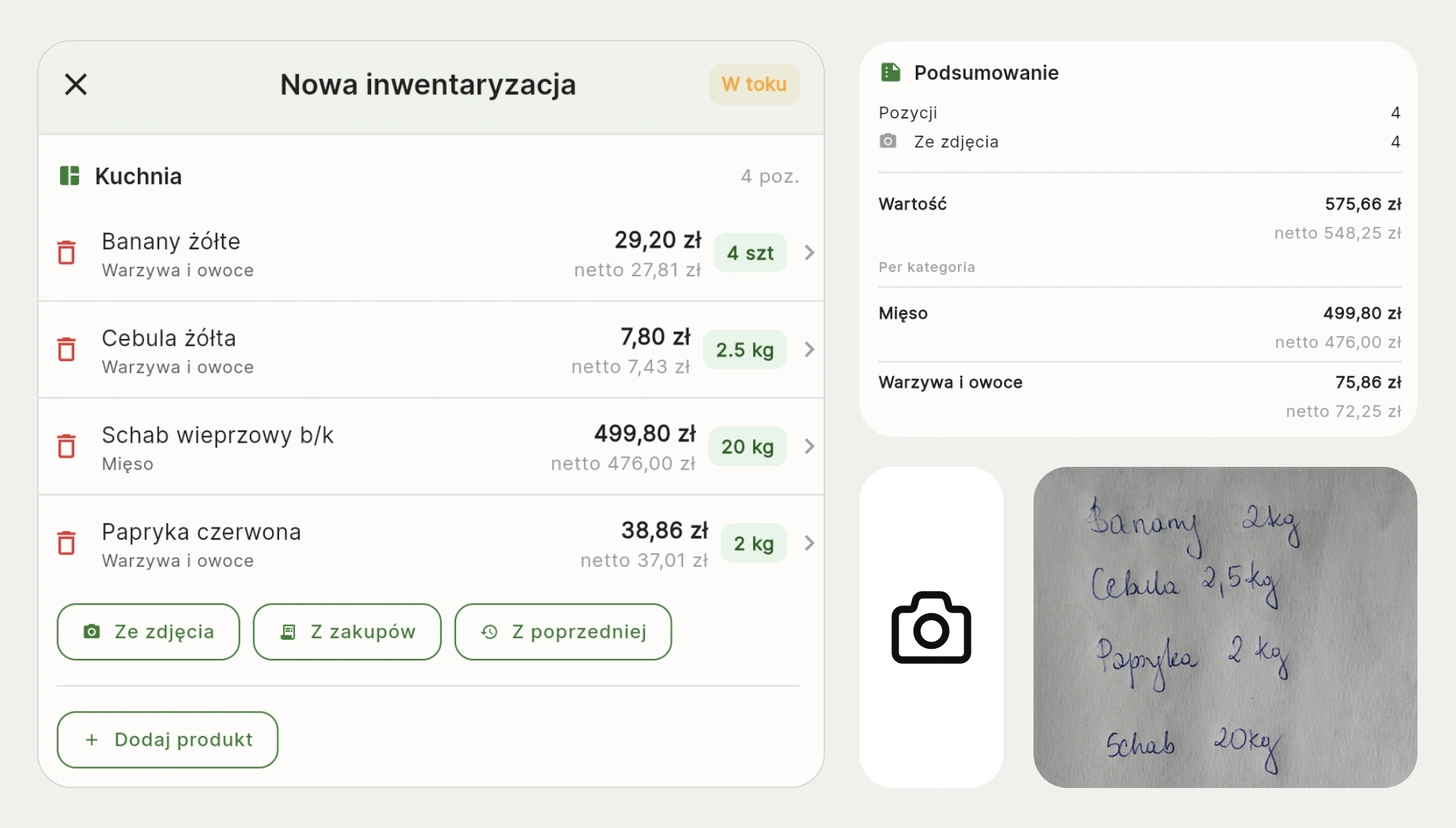 Poziom 3 — realne zużycie